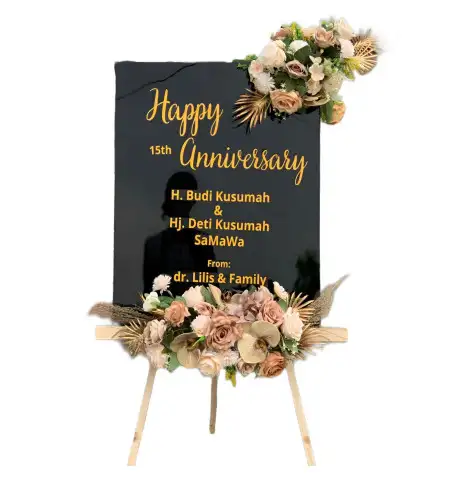 Papan Bunga Akrilik Pondok Kacang Timur