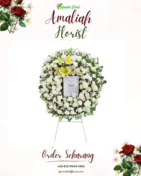 Krans Bunga Duka Pondok Kacang Timur